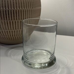 Clear Glass flower vase